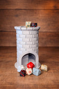Medieval castle dice tower